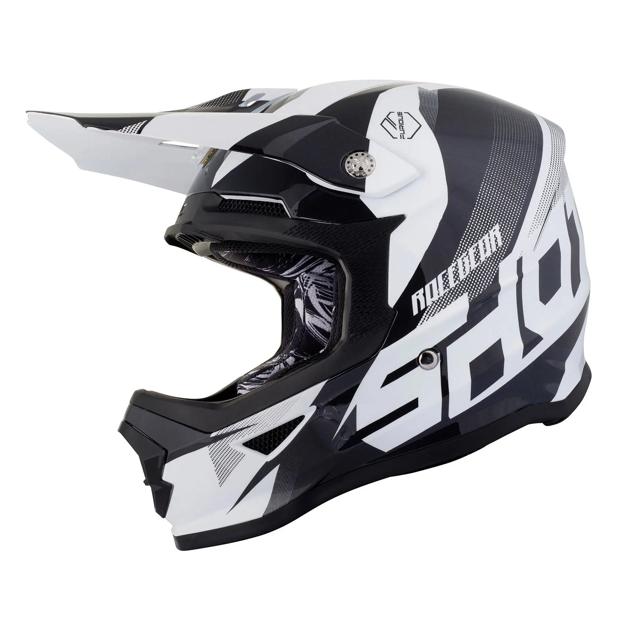Shot Furious Youth MX Helmet Ultimate Black / White - FREE UK Shipping, FREE 365 Day Returns | Moto Central