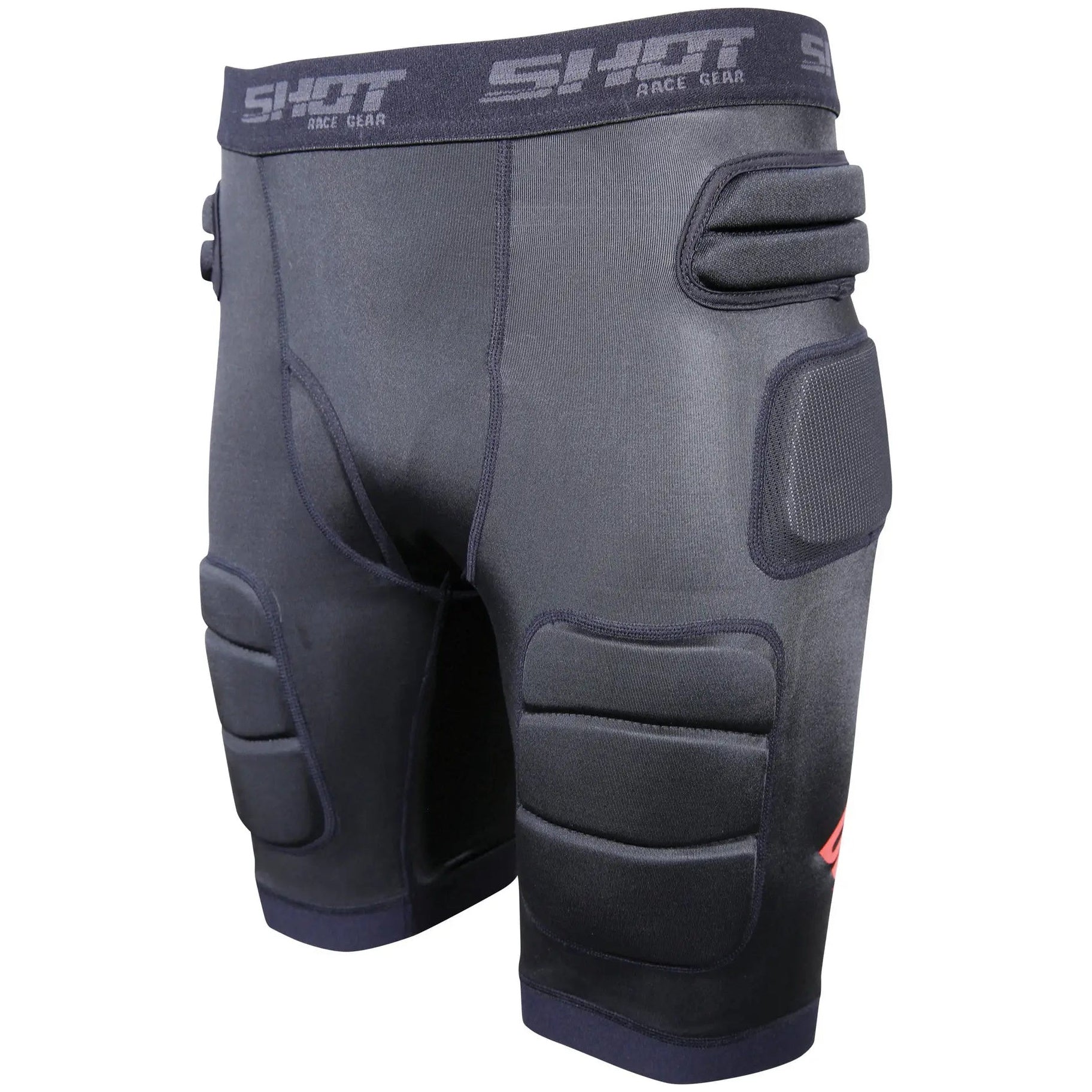 Shot MX Interceptor Protector Shorts Black - FREE UK Shipping, FREE 365 Day Returns | Moto Central
