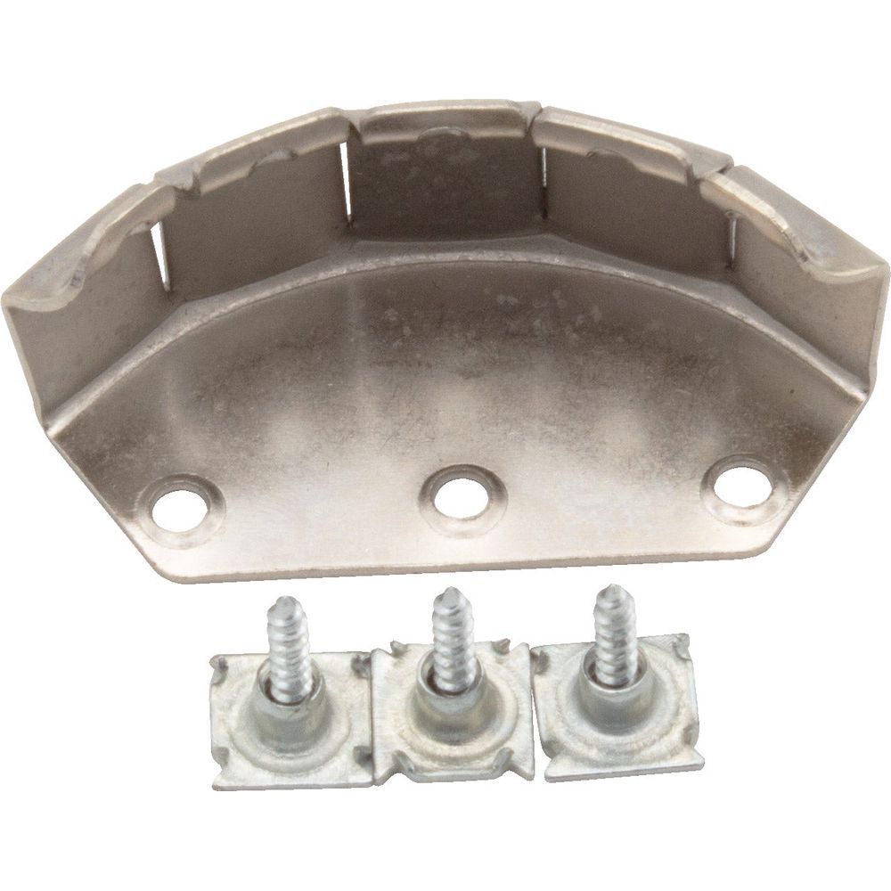 Shot MX Replacement Metal Toe Piece & Screws Silver For K10 Boots