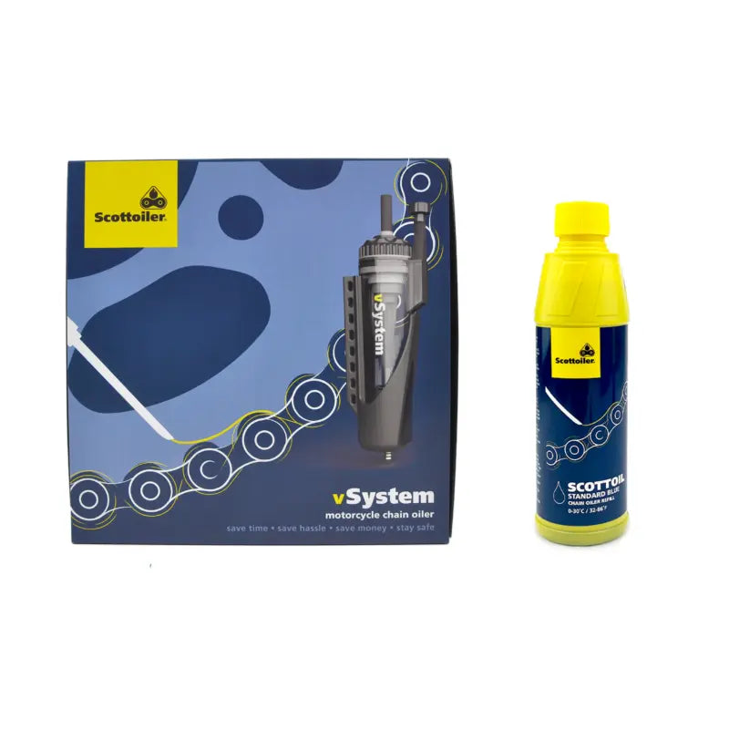 Scottoiler vSystem Standard Temperature Blue Scottoil FREE UK Delivery, FREE 365 Day Returns | Moto Central