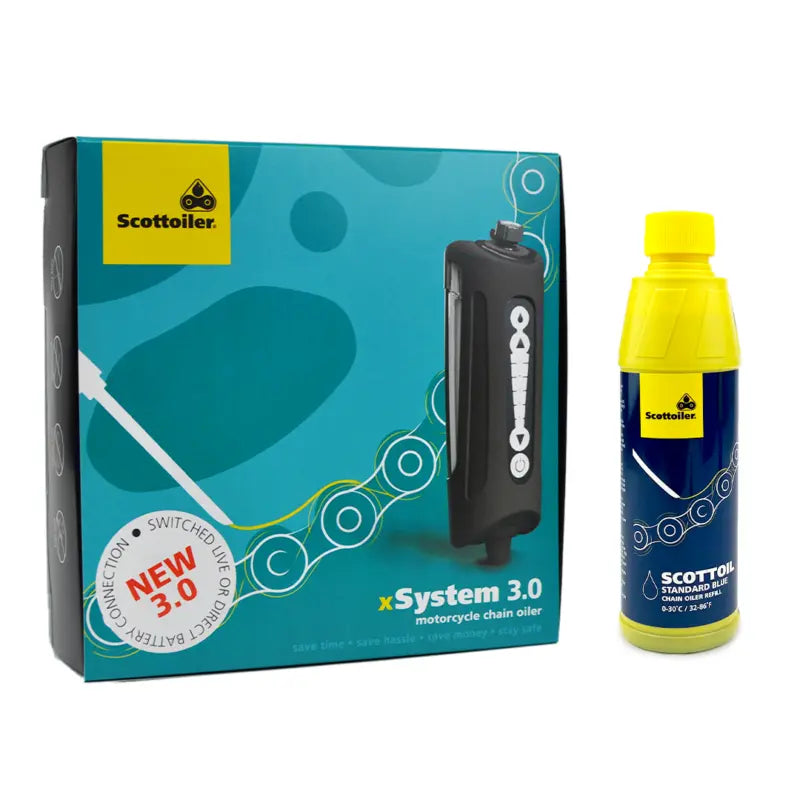 Scottoiler xSystem 3.0 Standard Temperature Blue Scottoil FREE UK Delivery, FREE 365 Day Returns | Moto Central