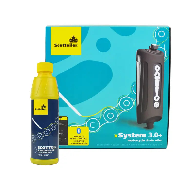 Scottoiler xSystem 3.0+ Standard Temperature Blue Scottoil FREE UK Delivery, FREE 365 Day Returns | Moto Central
