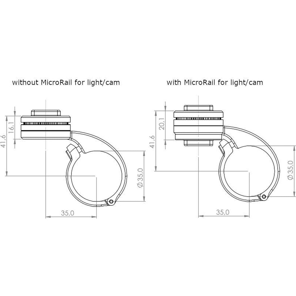 SP Connect Handlebar Mount Pro MTB Black