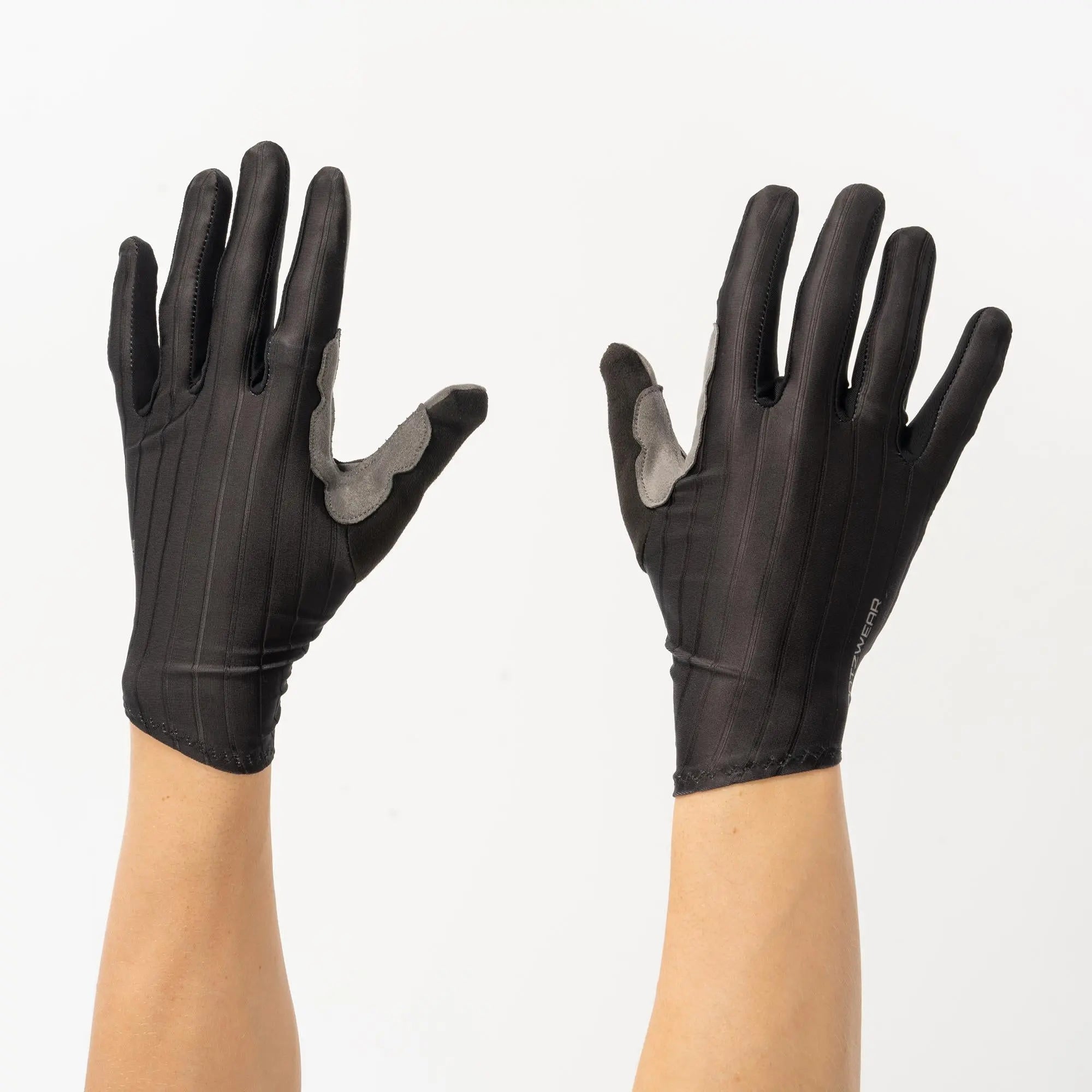 Spatzwear Aero Race Long Finger Gloves Black - FREE UK Shipping, FREE 365 Day Returns | Moto Central
