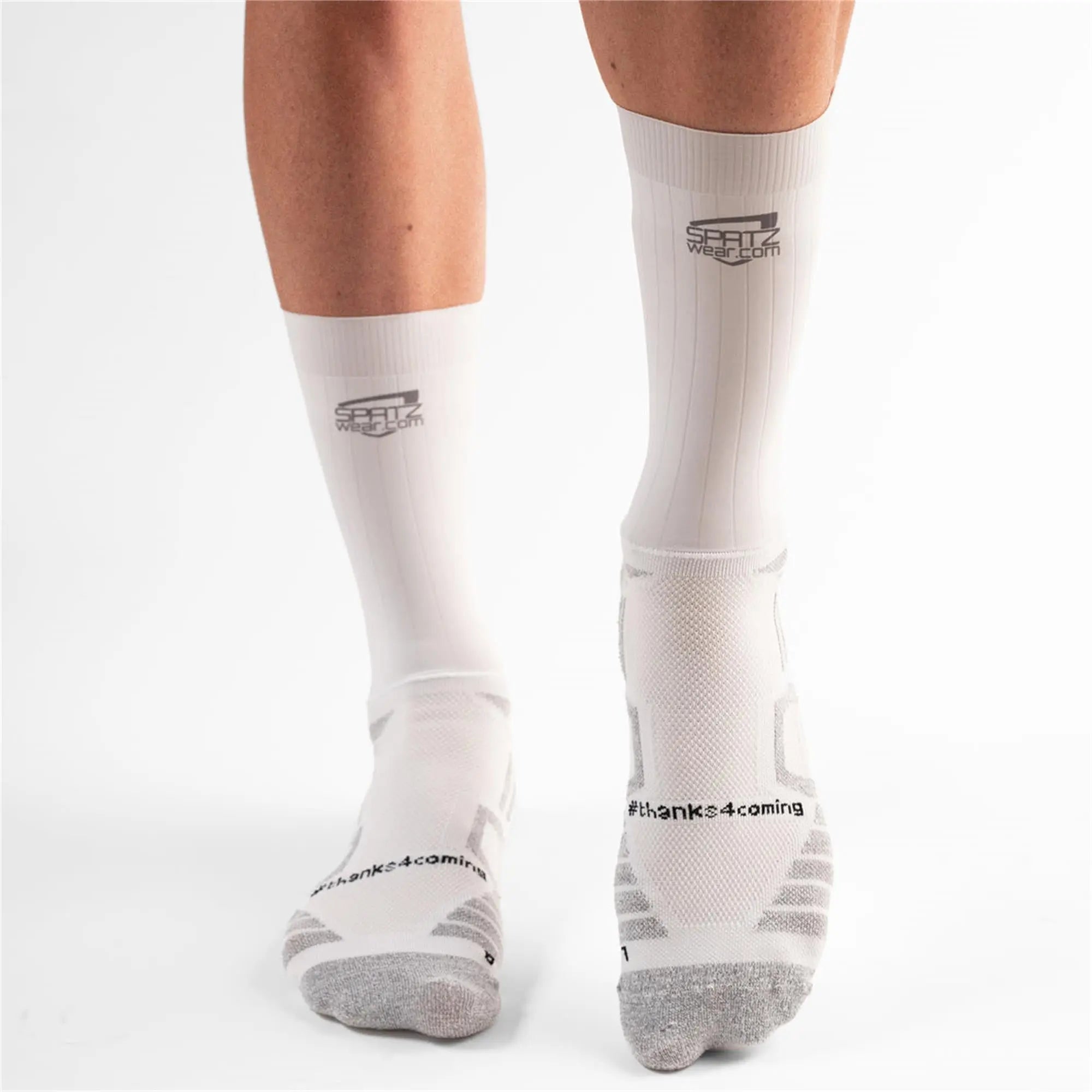 Spatzwear Aero Sokz White - FREE UK Shipping, FREE 365 Day Returns | Moto Central
