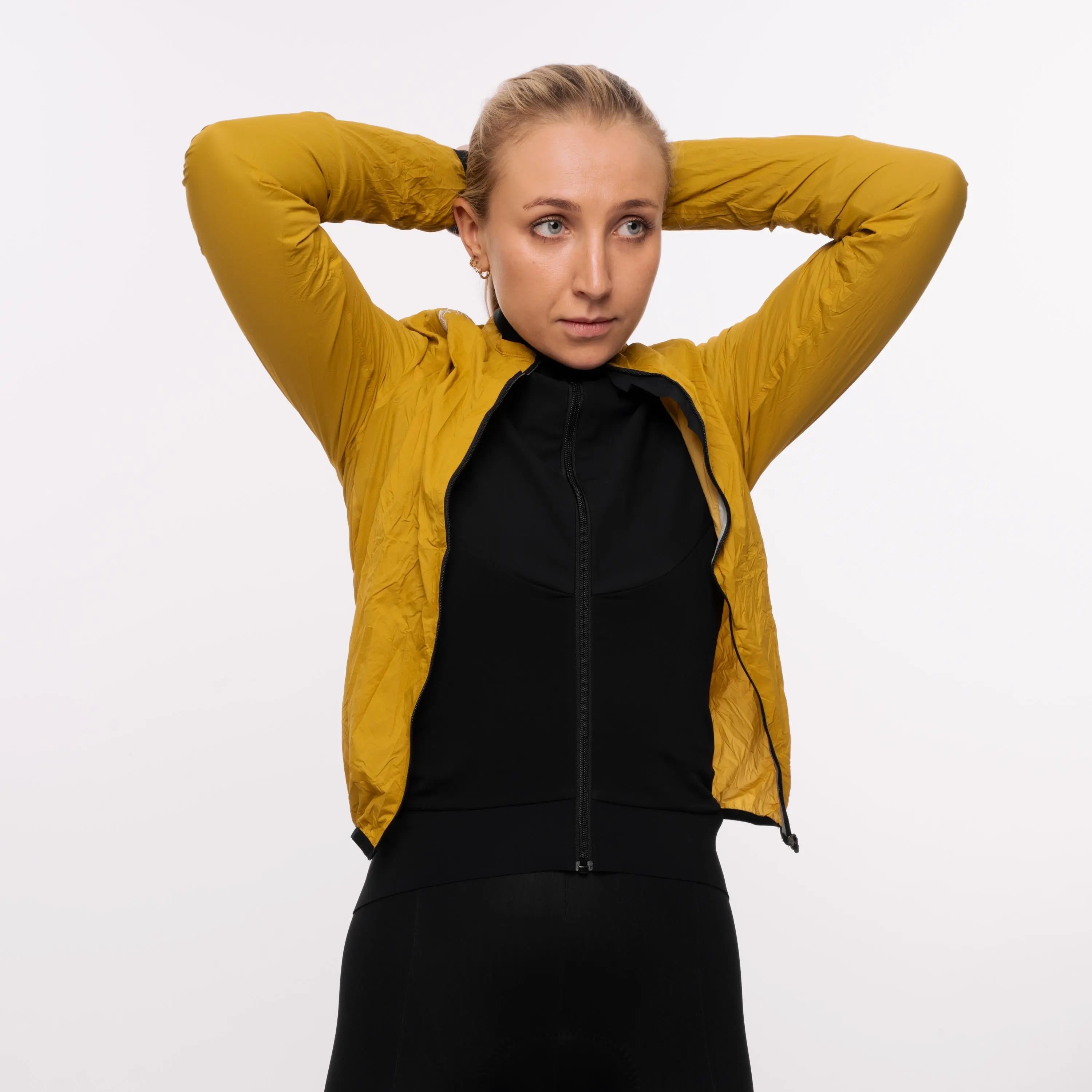 Spatzwear Atak Pak Jacket Deep Yellow - FREE UK Shipping, FREE 365 Day Returns | Moto Central