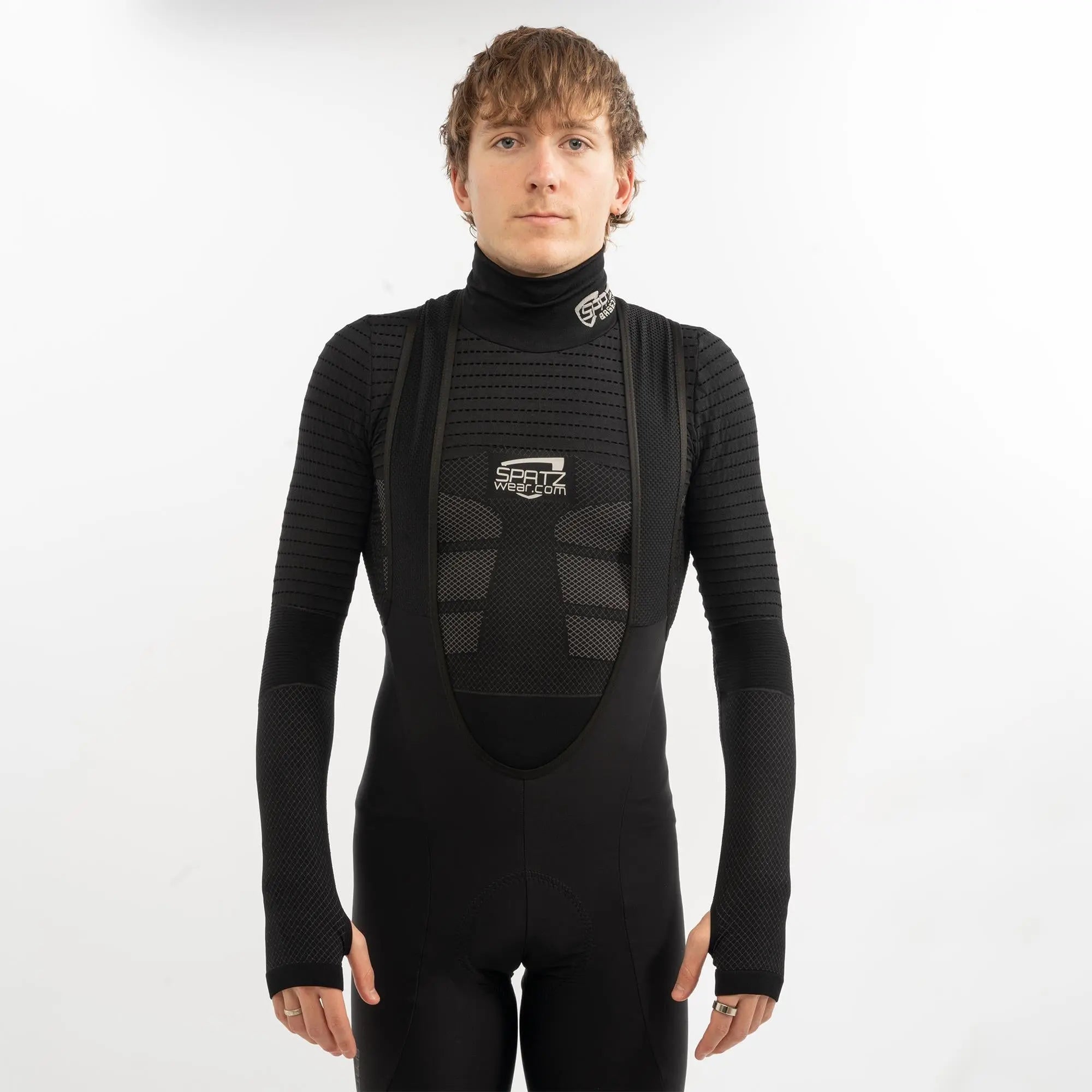 Spatzwear Basez 2 Long Sleeves Base Layer Black - FREE UK Shipping, FREE 365 Day Returns | Moto Central