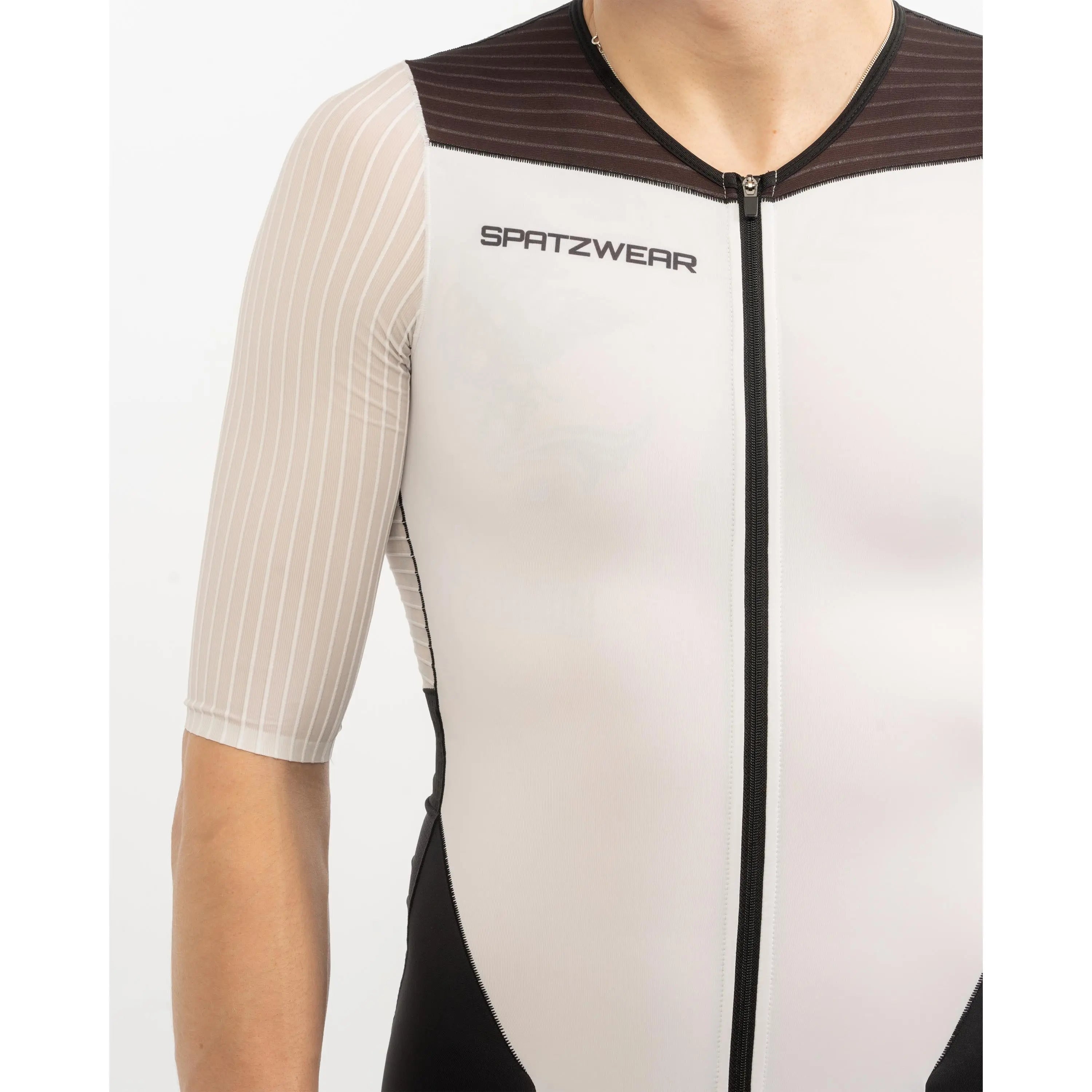 Spatzwear Fasta Aero Race Suit White - FREE UK Shipping, FREE 365 Day Returns | Moto Central