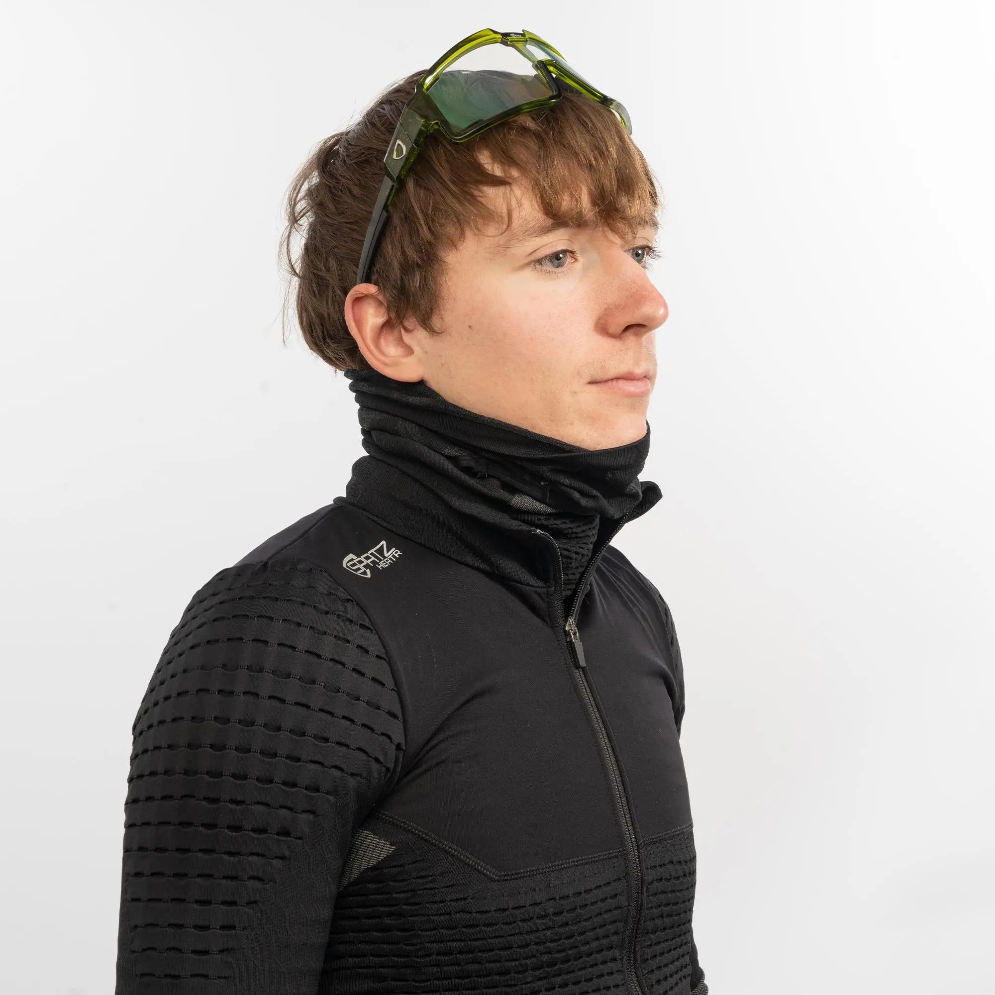 Spatzwear Heatr Head Warmer Black - FREE UK Shipping, FREE 365 Day Returns | Moto Central