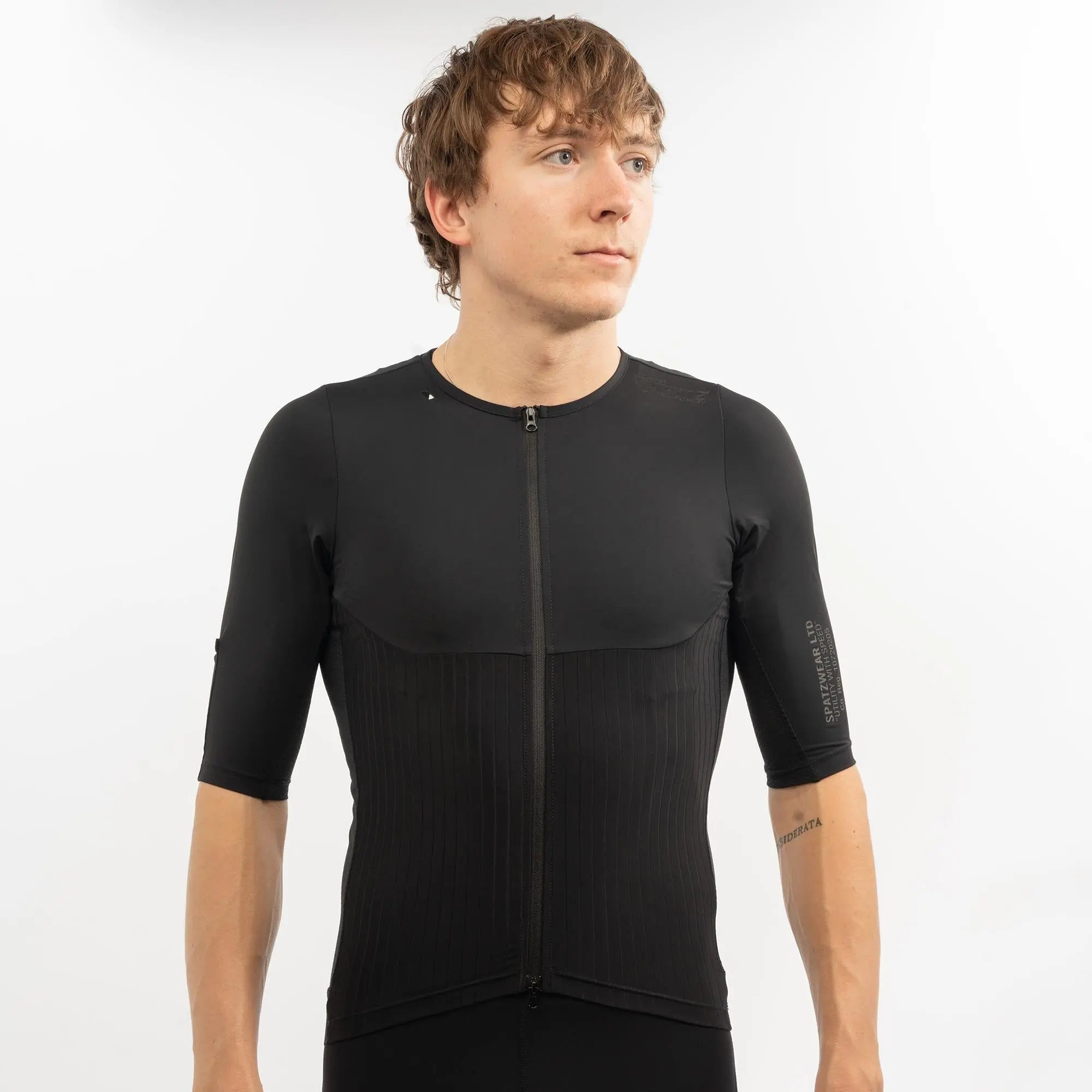 Spatzwear Squadron Short Sleeves Jersey Black - FREE UK Shipping, FREE 365 Day Returns | Moto Central