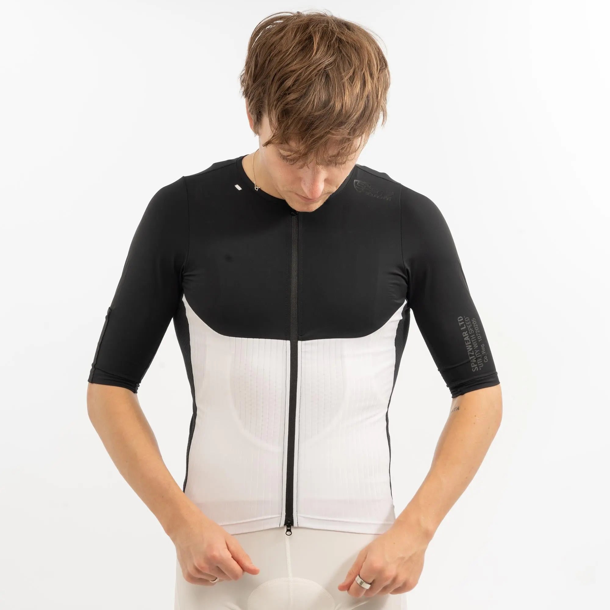 Spatzwear Squadron Short Sleeves Jersey White - FREE UK Shipping, FREE 365 Day Returns | Moto Central
