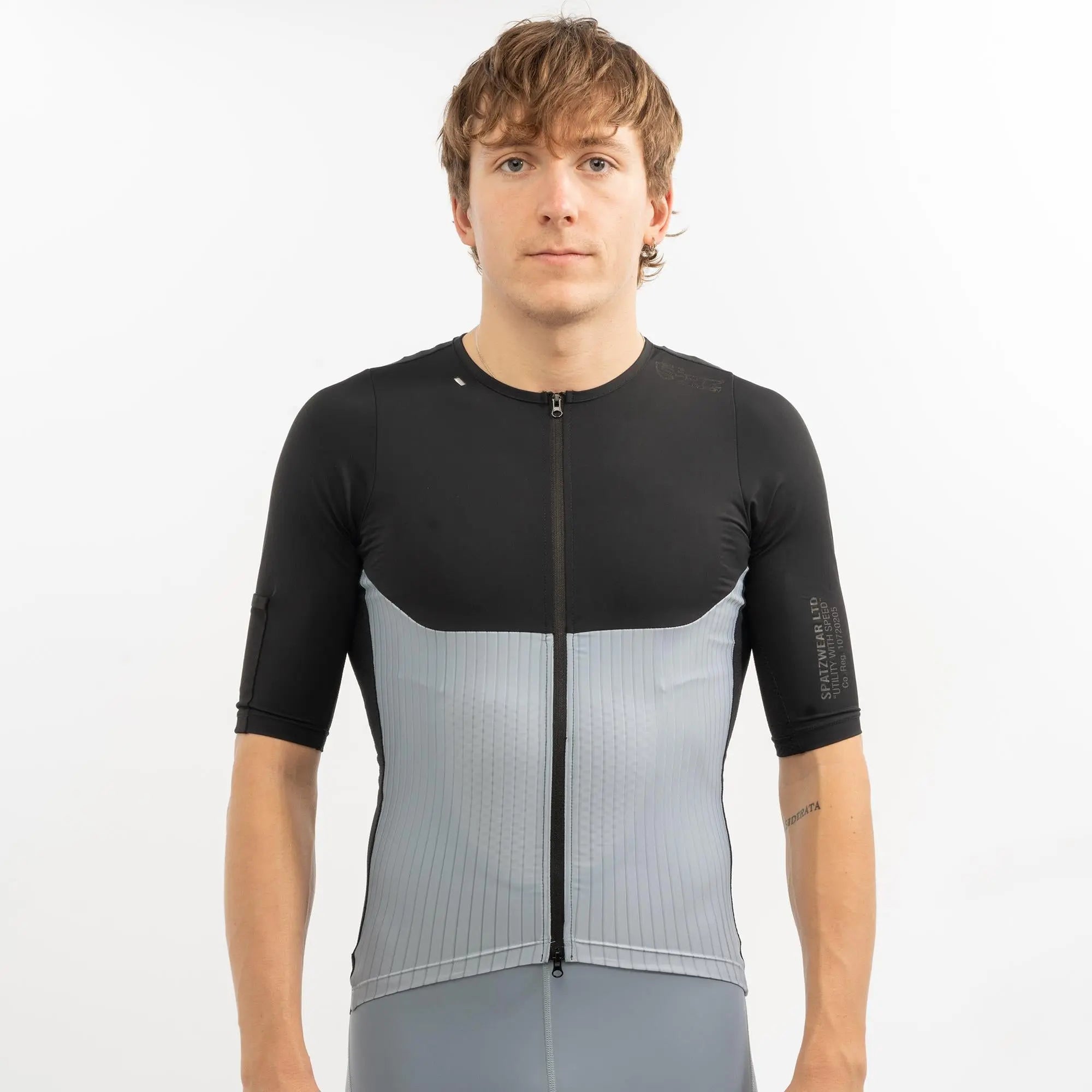 Spatzwear Squadron Short Sleeves Jersey Baby Blue - FREE UK Shipping, FREE 365 Day Returns | Moto Central