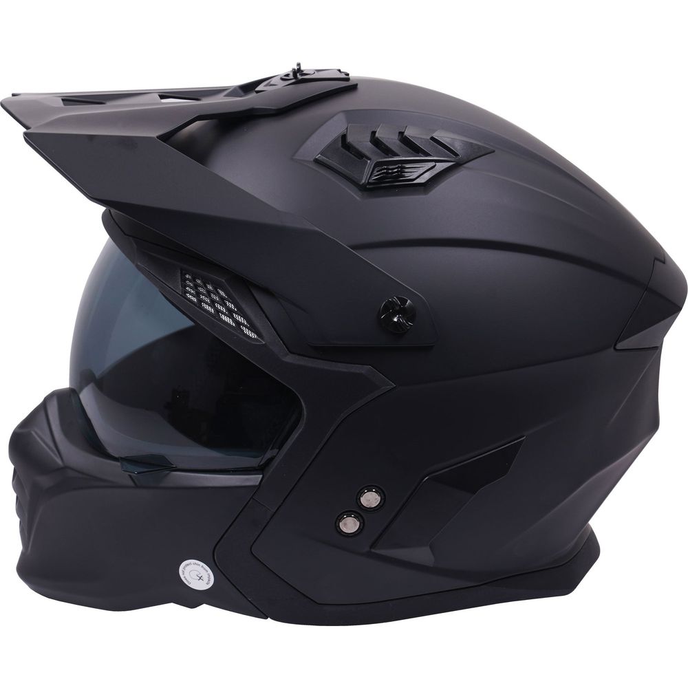 Stealth Fighter Multi Function Convertible Matt Black