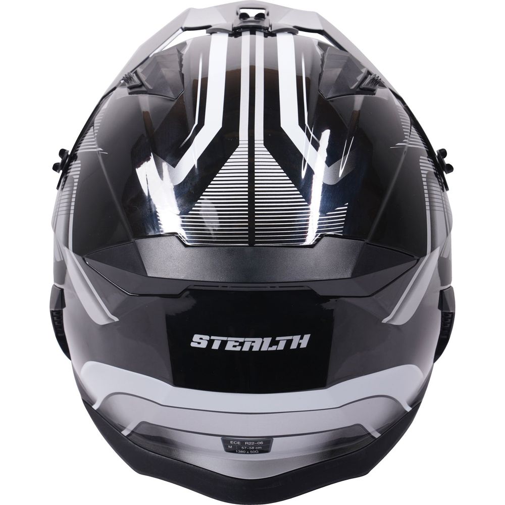 Stealth Fighter Multi Function Convertible Graphic Orbit Black / Gloss Silver