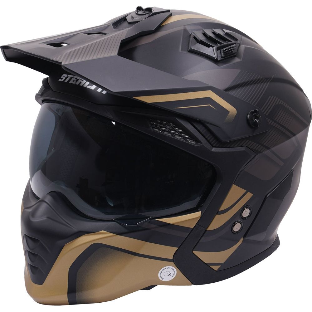 Stealth Fighter Multi Function Convertible Graphic Orbit Black / Matt Gold