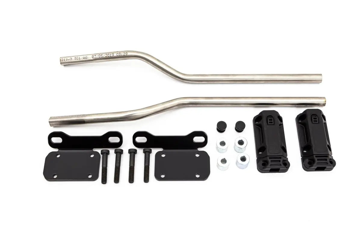 SW-Motech Blaze Saddlebag Spacer Bars Black / Silver | Vendor No HTA.01.740.80101/B FREE UK Delivery, FREE 365 Day Returns | Moto Central