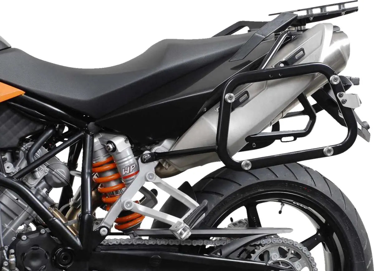 SW-Motech Evo Side Luggage Carriers Black | Vendor No KFT.04.621.20001/B FREE UK Delivery, FREE 365 Day Returns | Moto Central