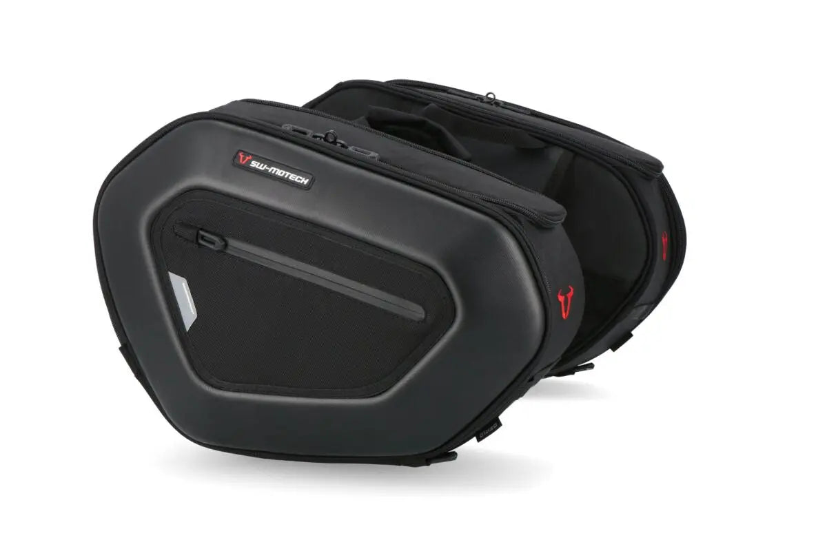SW-Motech Pro Blaze Saddlebag Set Black | Vendor No BC.HTA.04.740.35700 - FREE UK Shipping, FREE 365 Day Returns | Moto Central