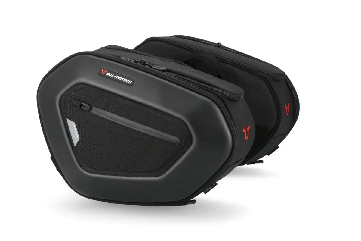SW-Motech Pro Blaze Saddlebag Set Black | Vendor No BC.HTA.06.740.32101 - FREE UK Shipping, FREE 365 Day Returns | Moto Central