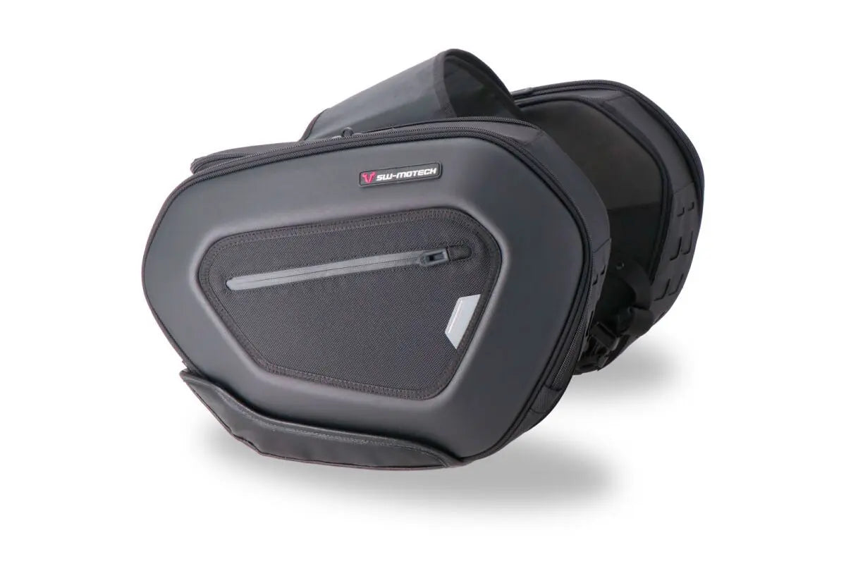 SW-Motech Pro Blaze Saddlebag Set Black | Vendor No BC.HTA.06.740.37300 - FREE UK Shipping, FREE 365 Day Returns | Moto Central