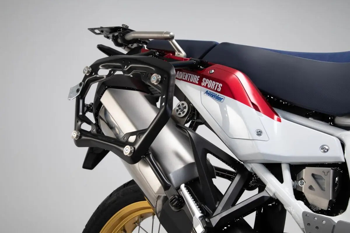 SW-Motech Pro Side Luggage Carriers Black | Vendor No KFT.01.890.30100/B FREE UK Delivery, FREE 365 Day Returns | Moto Central