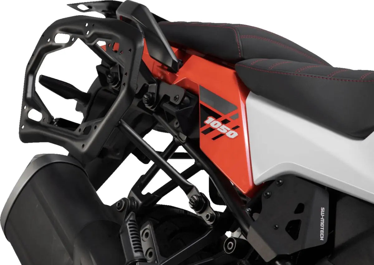 SW-Motech Pro Side Luggage Carriers Black | Vendor No KFT.05.936.30000/B FREE UK Delivery, FREE 365 Day Returns | Moto Central