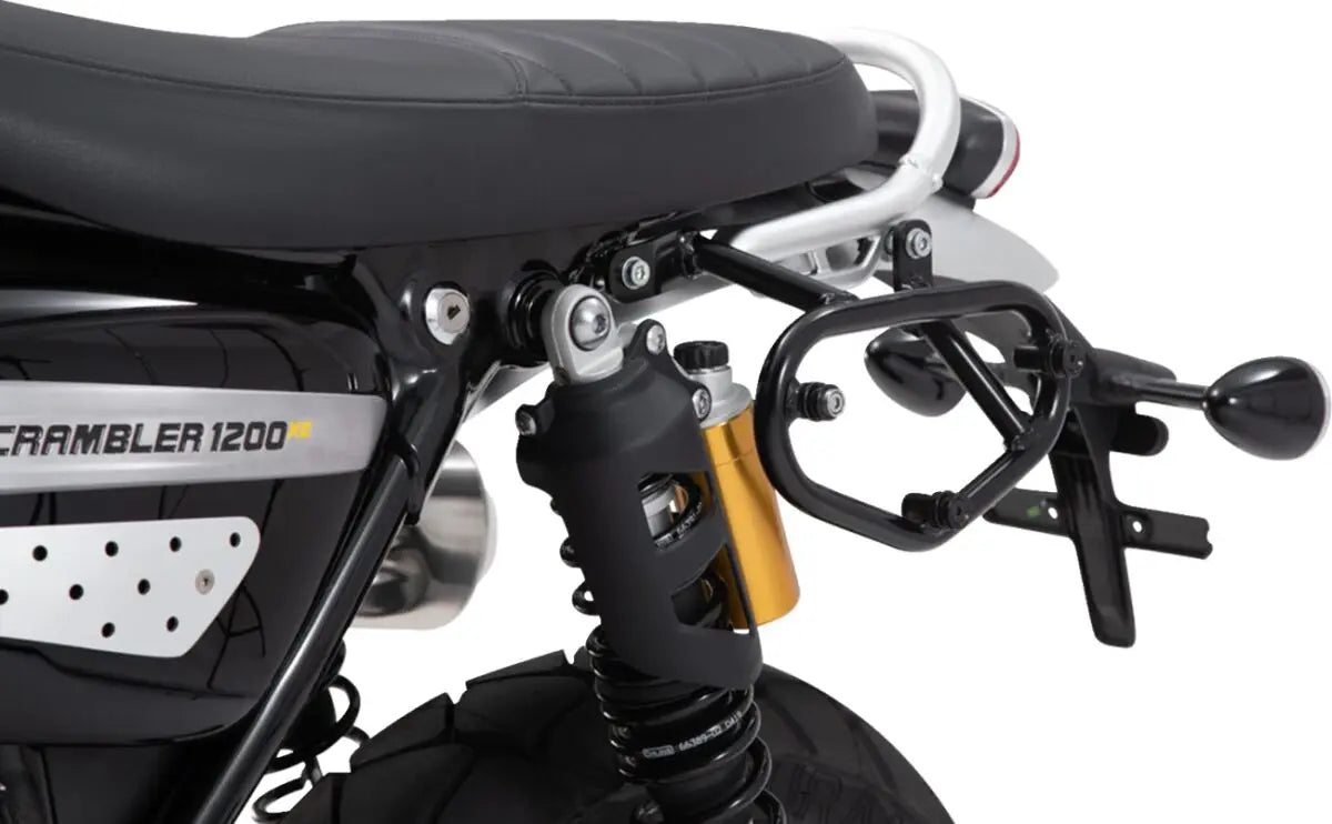 SW-Motech SLC Left Side Luggage Carrier Black | Vendor No HTA.11.929.10000 FREE UK Delivery, FREE 365 Day Returns | Moto Central