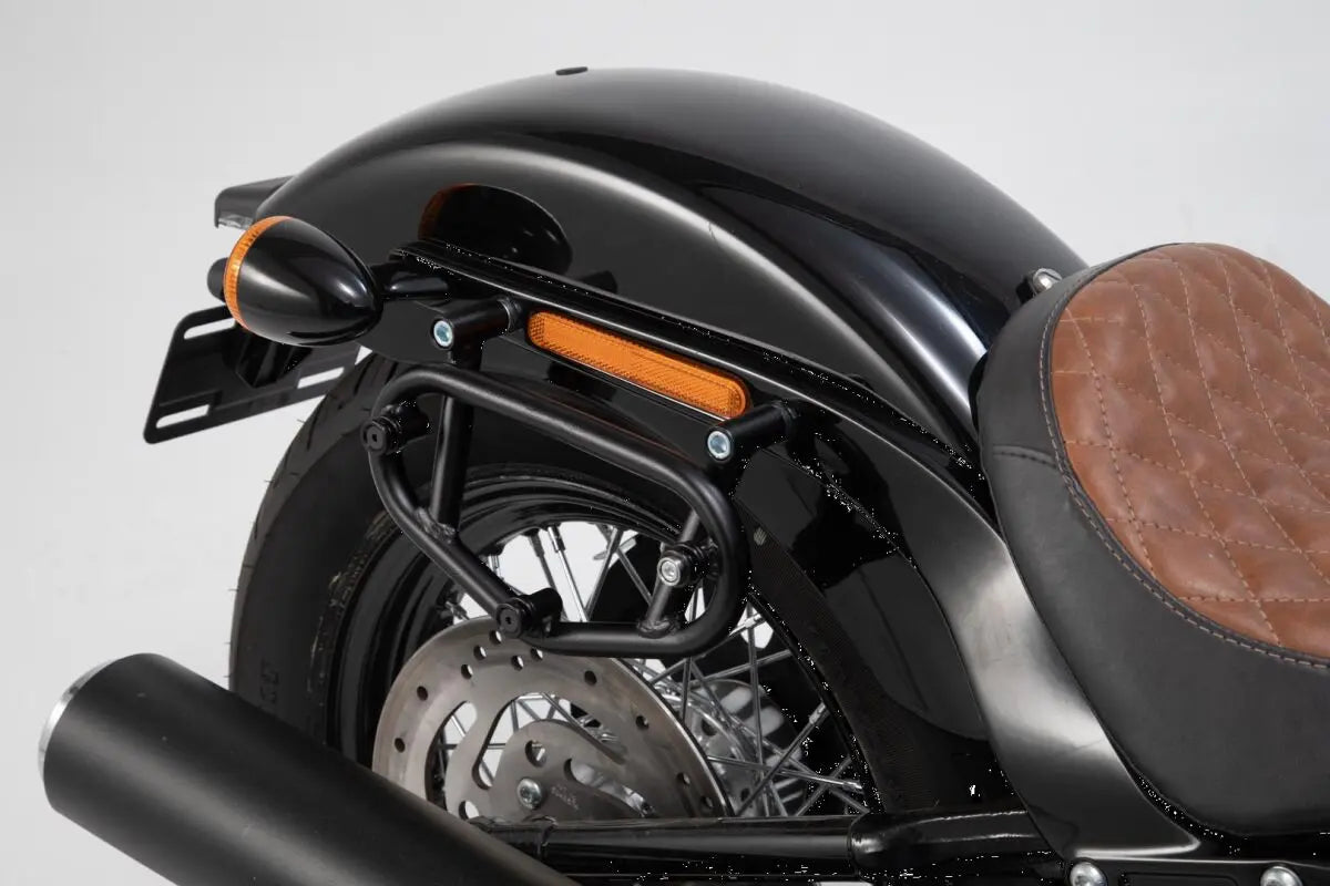 SW-Motech SLC Left Side Luggage Carrier Black | Vendor No HTA.18.899.10000 FREE UK Delivery, FREE 365 Day Returns | Moto Central