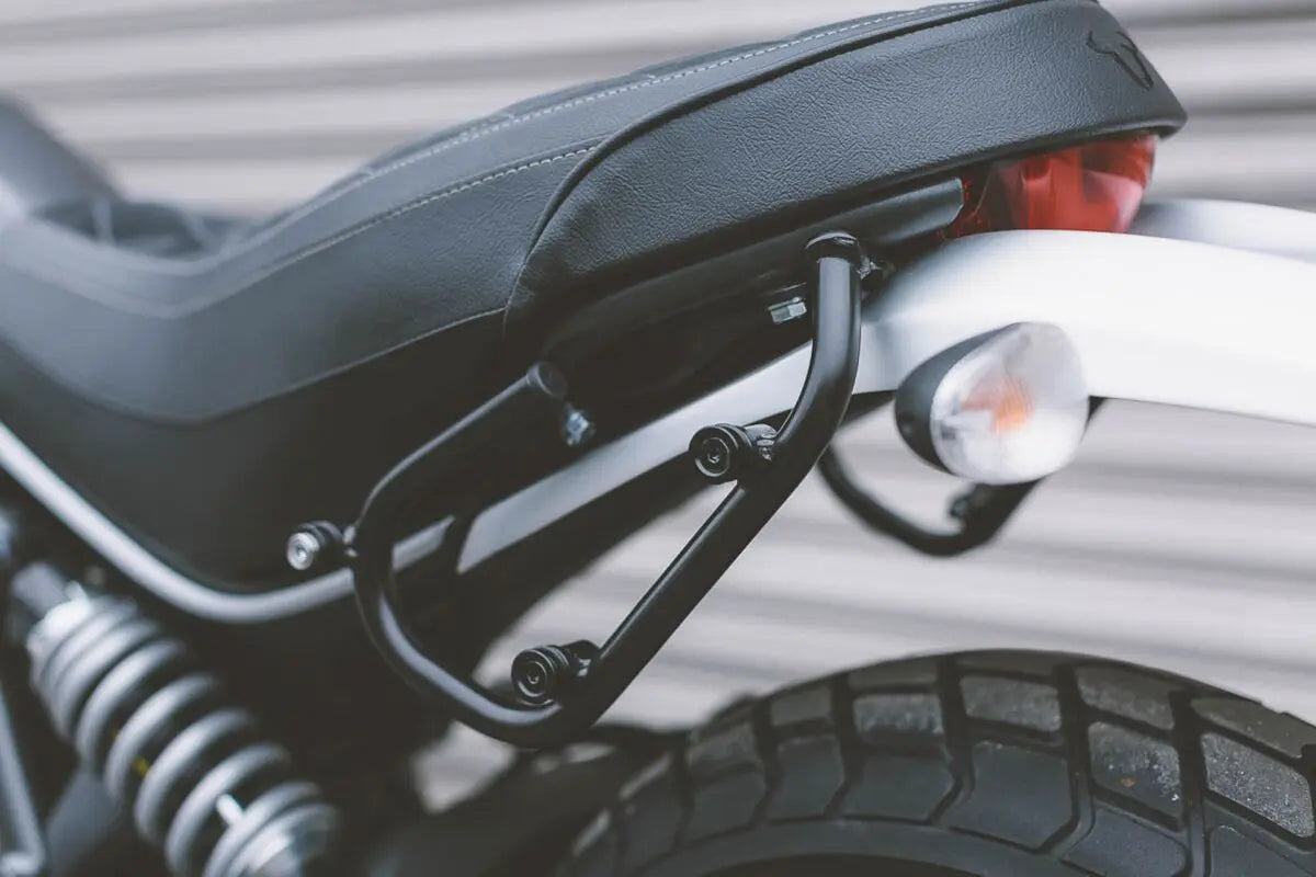 SW-Motech SLC Left Side Luggage Carrier Black | Vendor No HTA.22.577.10003 FREE UK Delivery, FREE 365 Day Returns | Moto Central