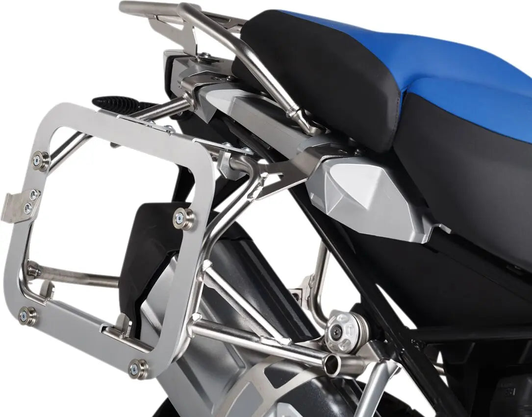 SW-Motech SLC Side Luggage Carriers Adapter Kit Silver | Vendor No KFT.00.152.10900/S FREE UK Delivery, FREE 365 Day Returns | Moto Central