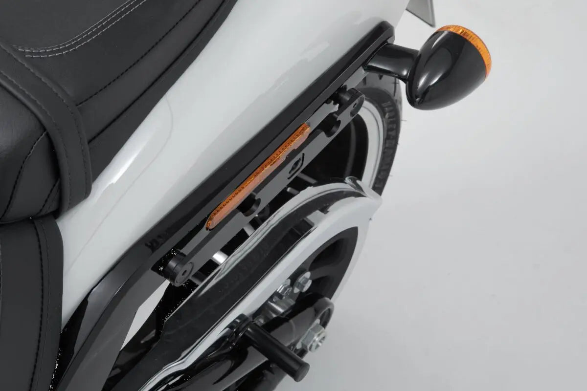 SW-Motech SLH Left Side Luggage Carrier Black | Vendor No HTA.18.682.10700 FREE UK Delivery, FREE 365 Day Returns | Moto Central