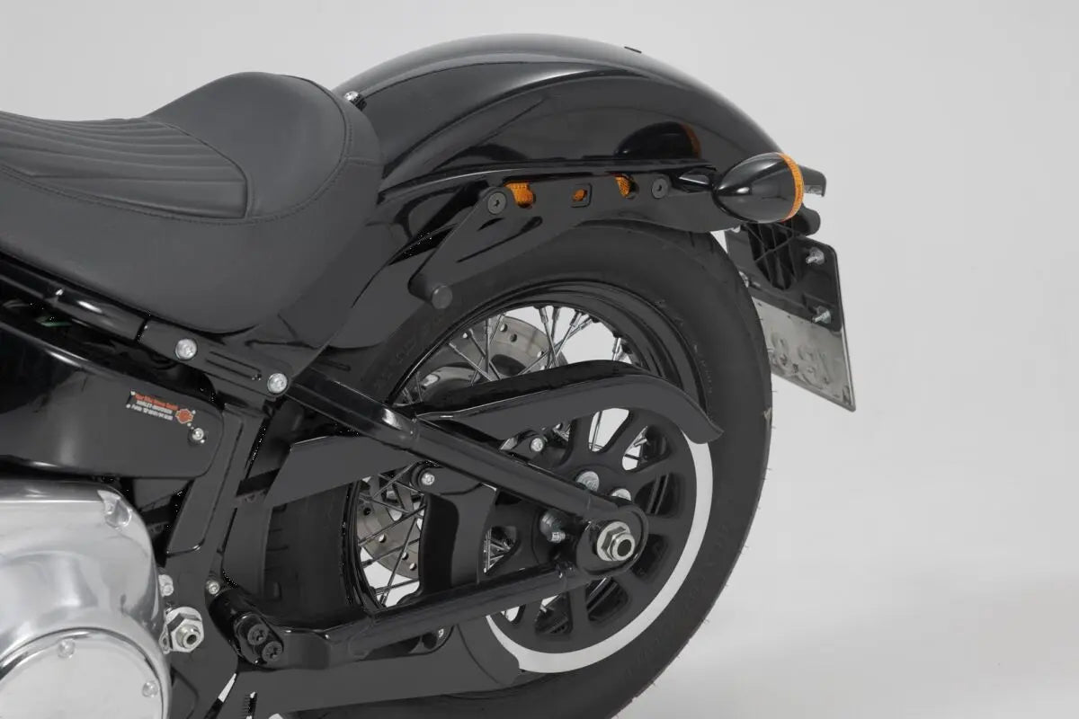 SW-Motech SLH Left Side Luggage Carrier Black | Vendor No HTA.18.682.11400 FREE UK Delivery, FREE 365 Day Returns | Moto Central