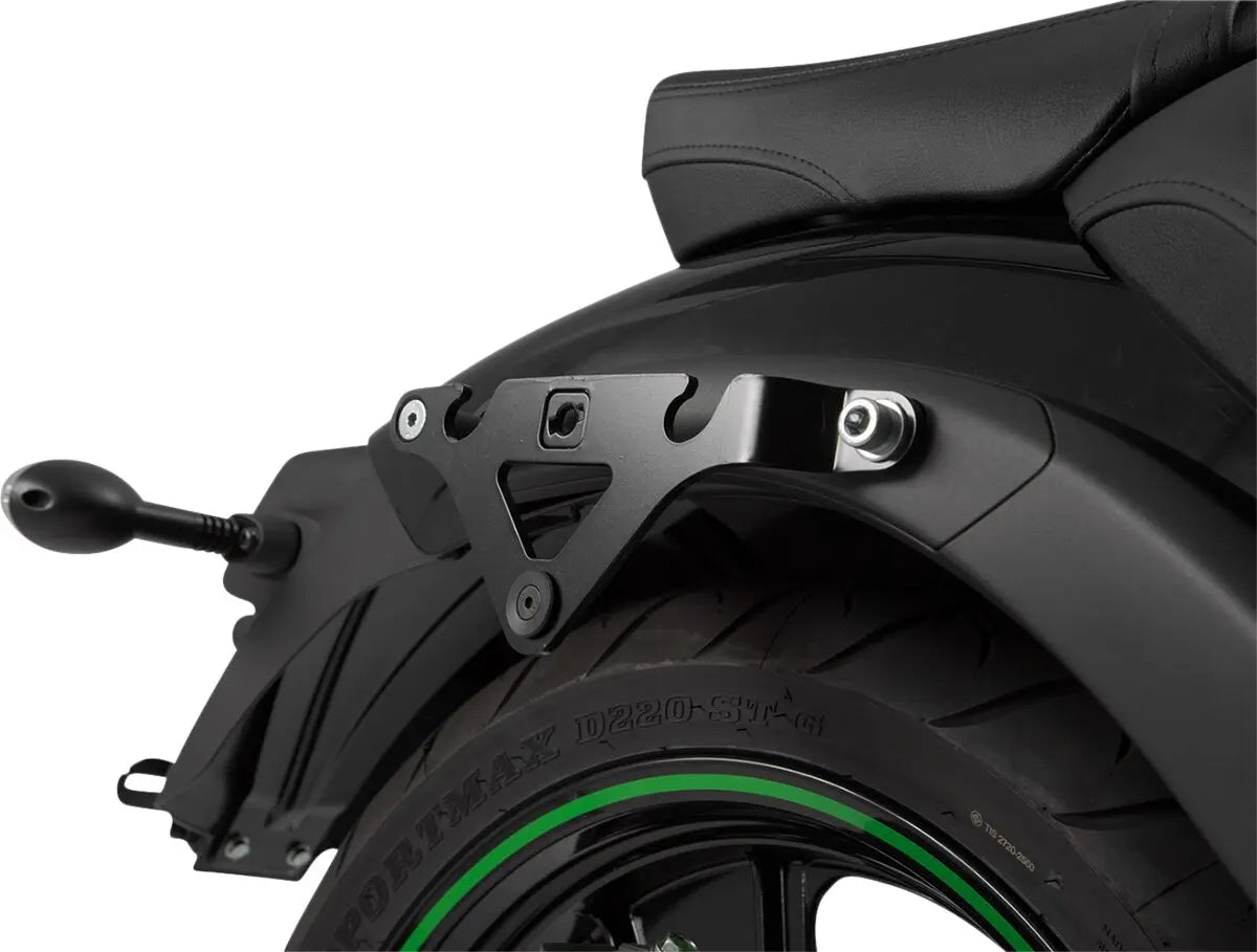 SW-Motech SLH Right Side Luggage Carrier Black | Vendor No HTA.08.682.11000 FREE UK Delivery, FREE 365 Day Returns | Moto Central