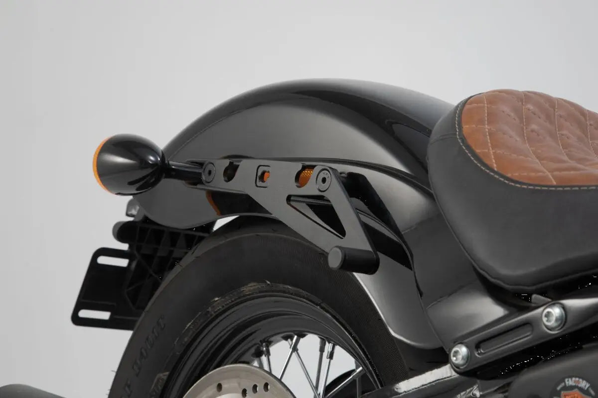 SW-Motech SLH Right Side Luggage Carrier Black | Vendor No HTA.18.682.10100 FREE UK Delivery, FREE 365 Day Returns | Moto Central