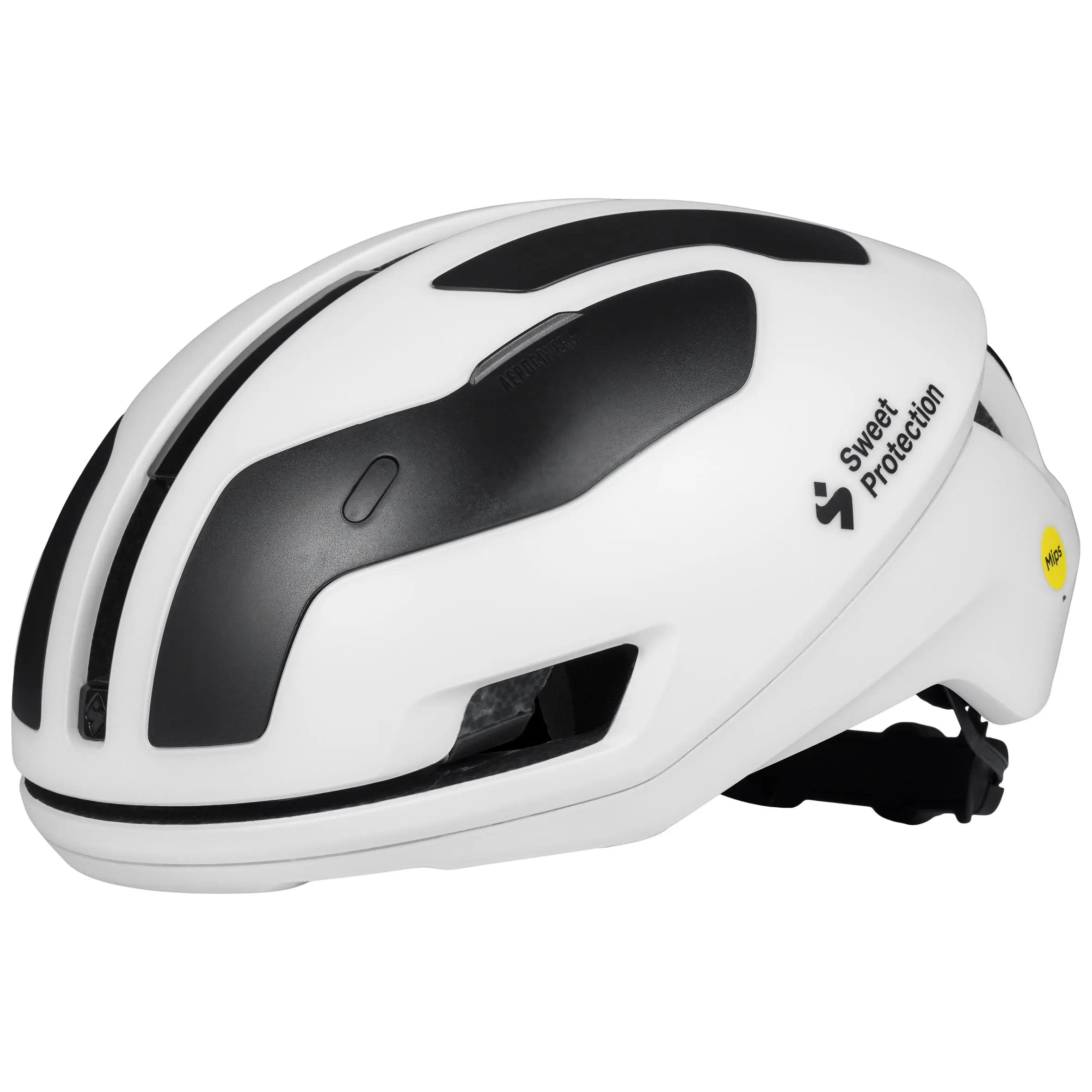 Sweet Falconer Aero 2VI MIPS Cycle Helmet Satin White - FREE UK Shipping, FREE 365 Day Returns | Moto Central