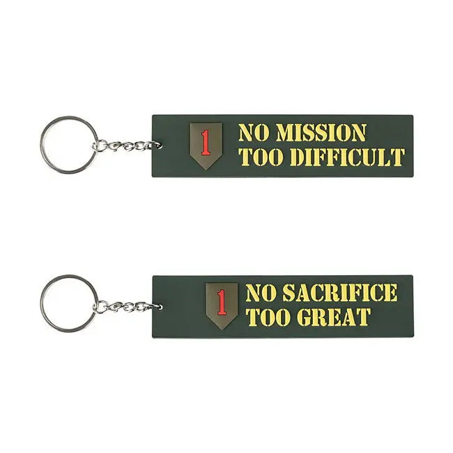 Army Surplus No Mission / Sacrifice Keychain - FREE UK Shipping, FREE 365 Day Returns | Moto Central