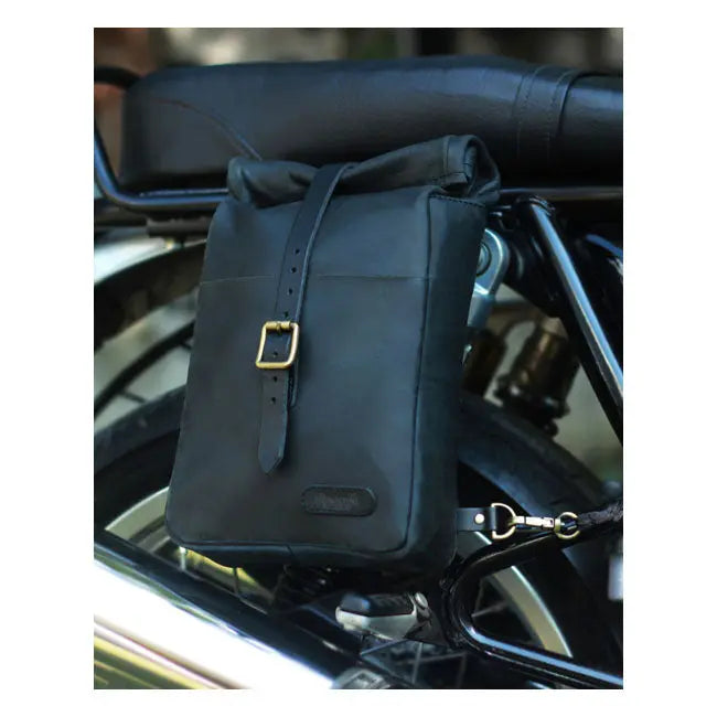 Trip Machine Universal Mini Backpack / Saddlebag Black - FREE UK Shipping, FREE 365 Day Returns | Moto Central