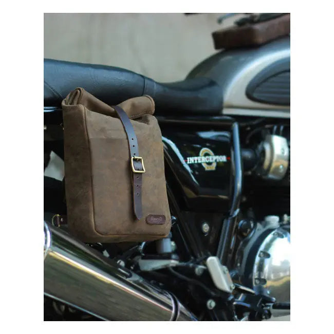 Trip Machine Universal Mini Backpack / Saddlebag Tobacco - FREE UK Shipping, FREE 365 Day Returns | Moto Central