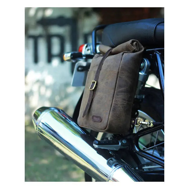 Trip Machine Universal Mini Backpack / Saddlebag Tobacco - FREE UK Shipping, FREE 365 Day Returns | Moto Central