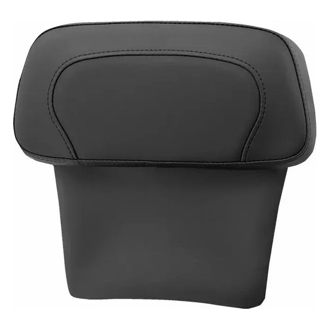 Saddlemen Roadsofa Chopped Tour Pak Backrest Pads Black – motorcycle backrest pad – front view