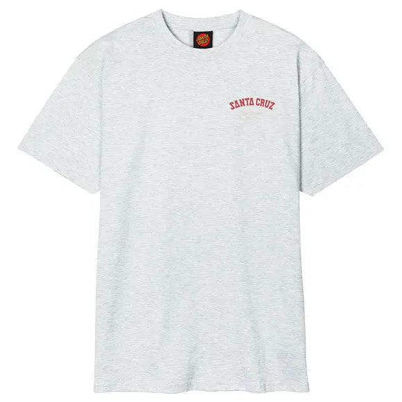 Santa Cruz Screaming Foam Hand T-Shirt Athletic Heather — small graphic product view