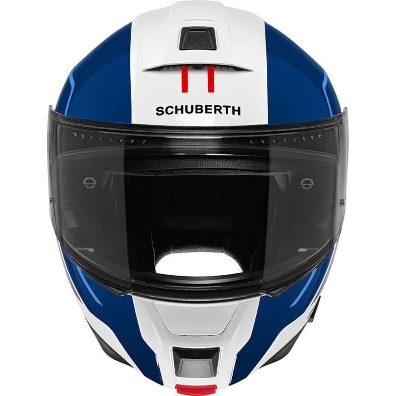 Schuberth C5 Master Flip-Up Helmet Blue / White - FREE UK Shipping, FREE 365 Day Returns | Moto Central