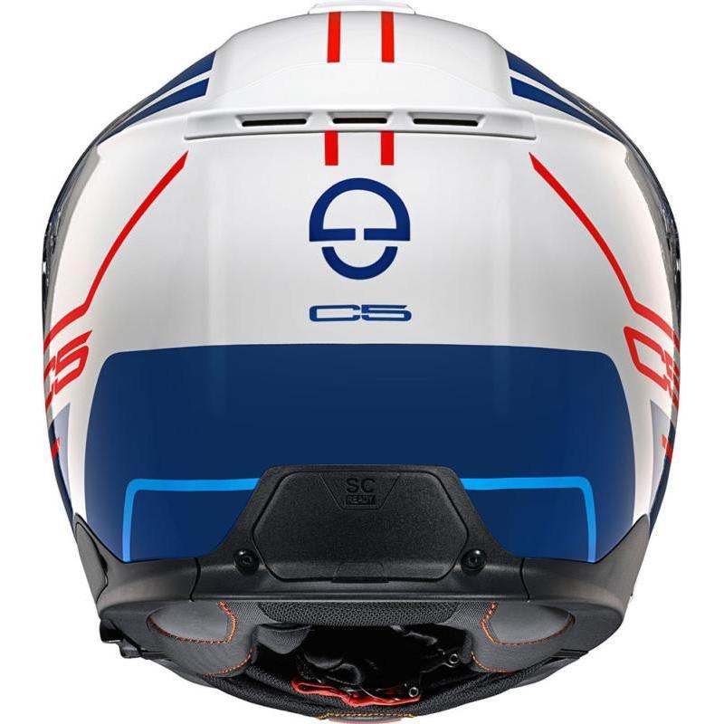 Schuberth C5 Master Flip-Up Helmet Blue / White - FREE UK Shipping, FREE 365 Day Returns | Moto Central