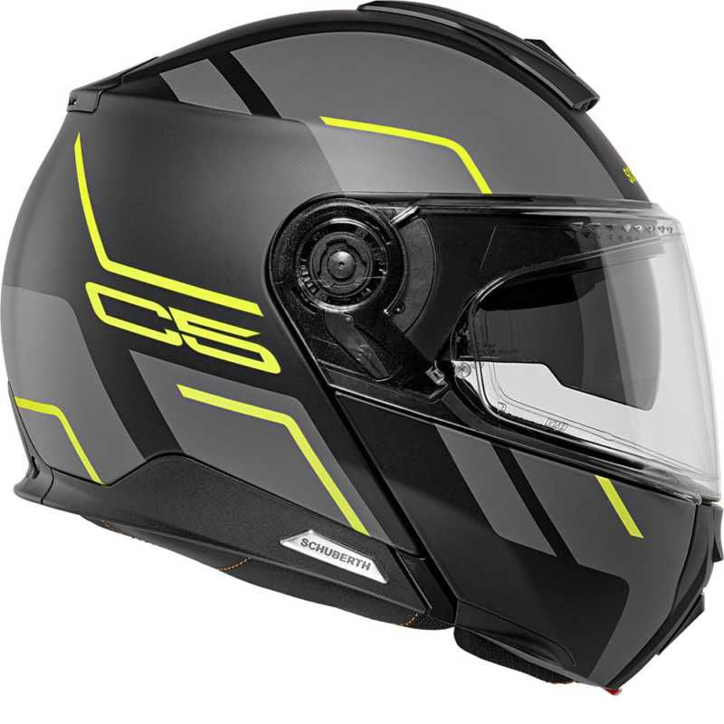 Schuberth C5 Master Yellow / Black / Grey