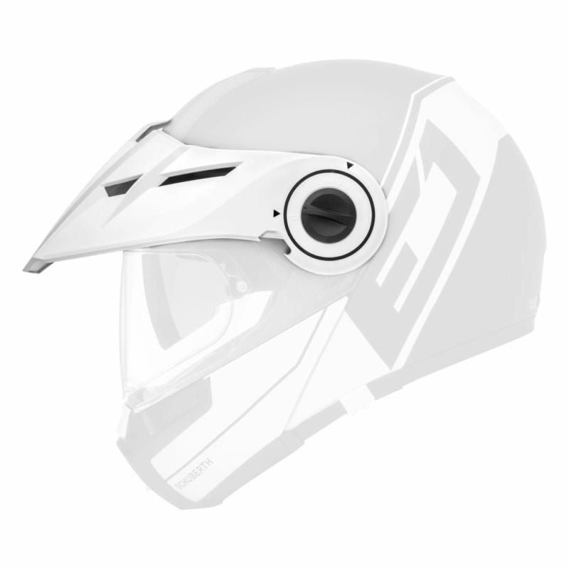e1 schuberth helmet Schuberth E1 Helmet Peak White FREE UK Delivery, FREE 365 Day Returns
