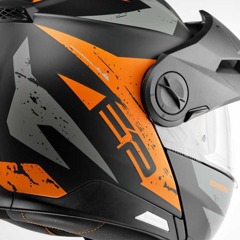 Schuberth E2 Explorer Orange / Black