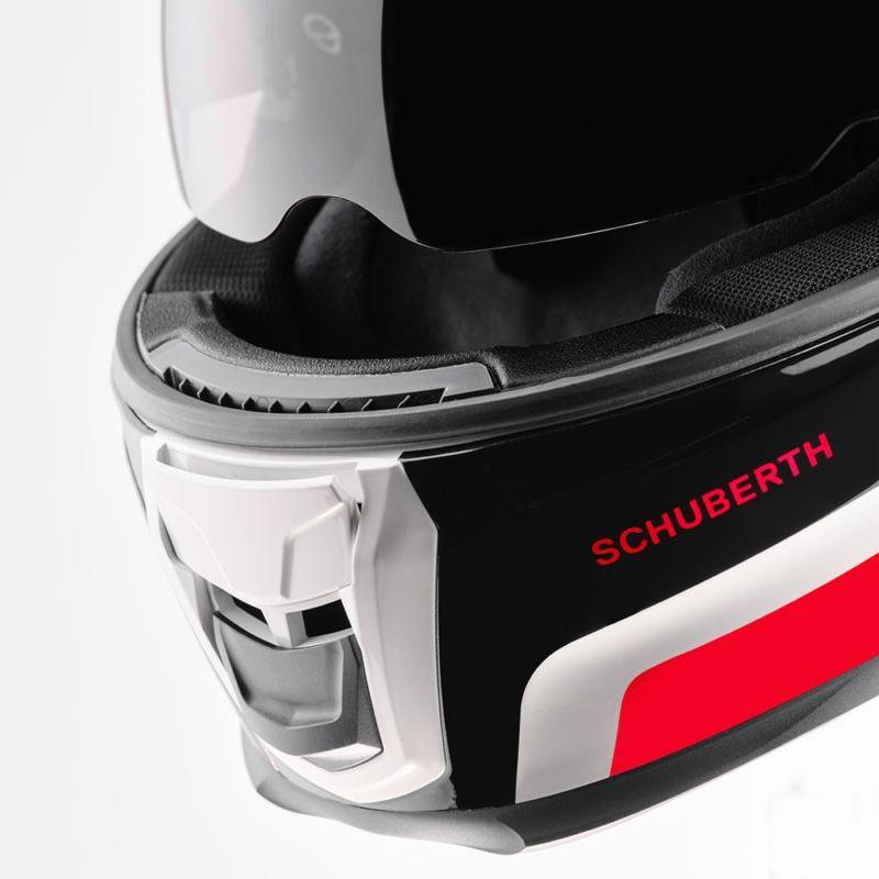 Schuberth S3 Daytona Red / White