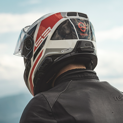 Schuberth S3 Daytona Red / White