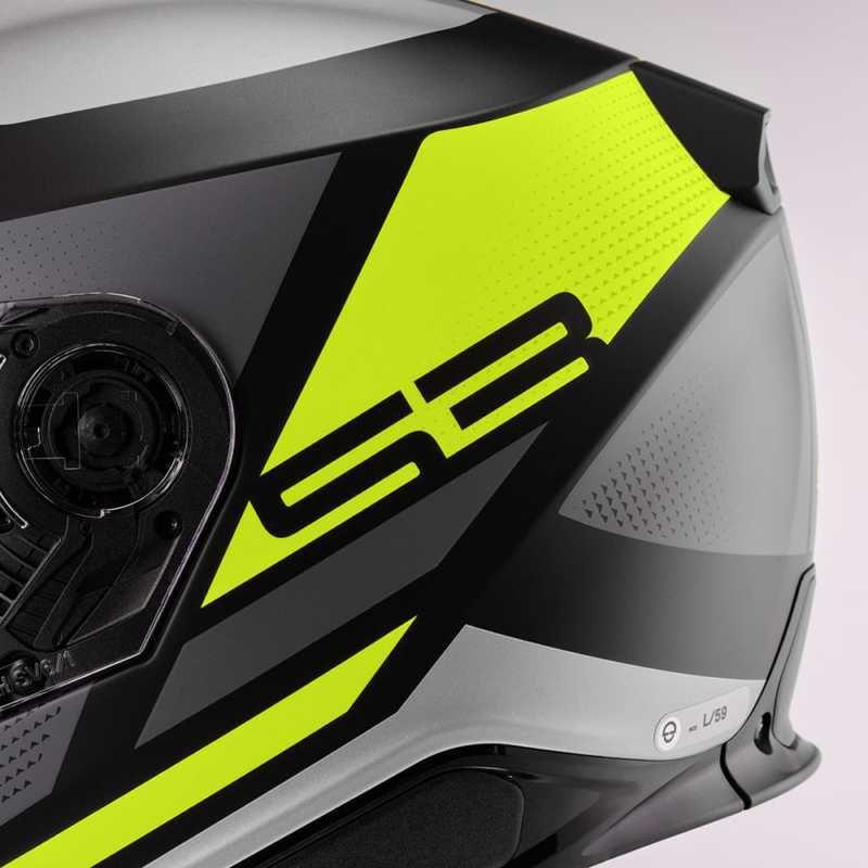 Schuberth S3 Daytona Yellow / Grey
