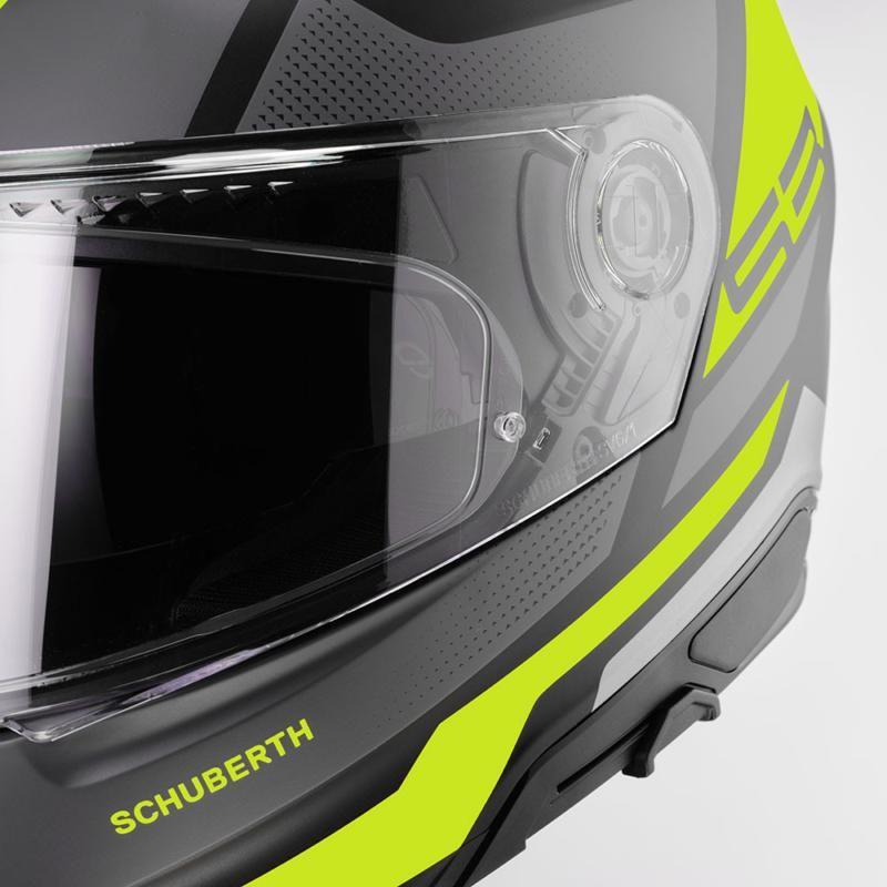 Schuberth S3 Daytona Yellow / Grey